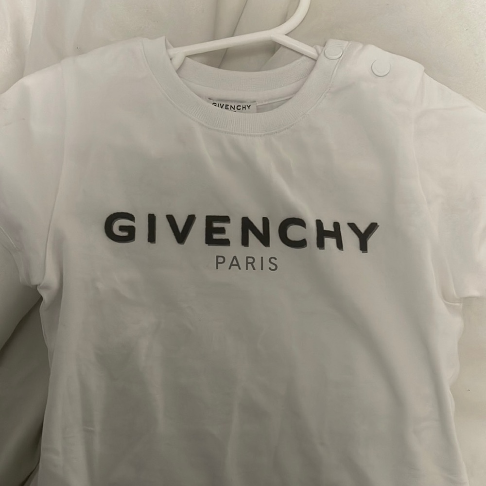 Baby designer  , White Givenchy tshirt